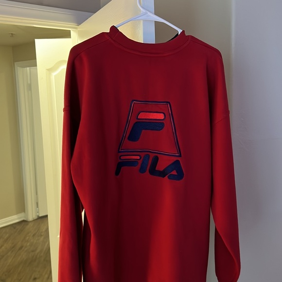 Early VINTAGE RARE 2000’s Y2k FILA PULLOVER - Picture 5 of 5
